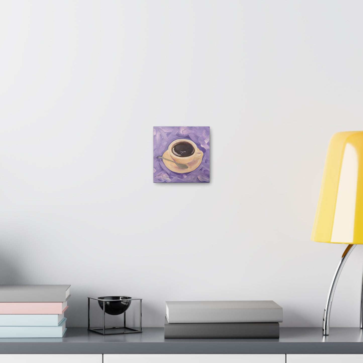 Purple Coffee Canvas Gallery Wraps