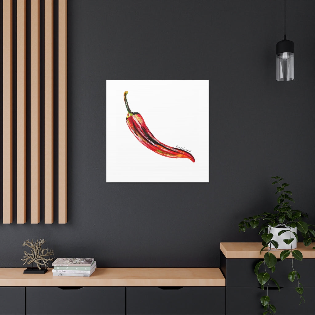 Pop Pepper Cayenne Canvas Gallery Wraps