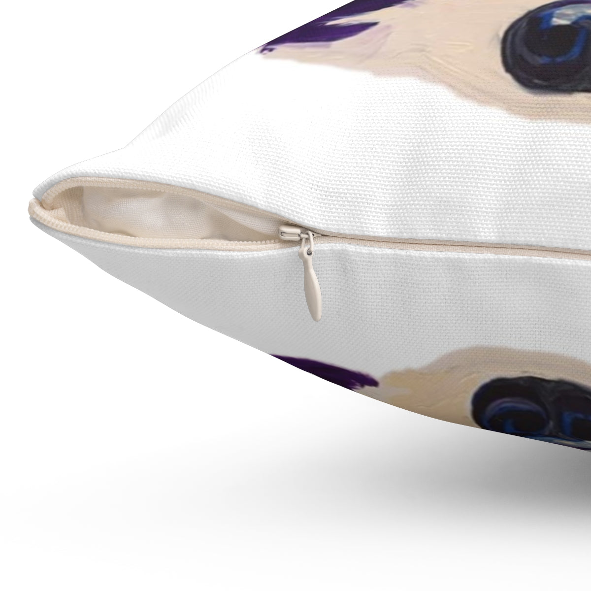 Pop Raccoon Spun Polyester Square Pillow