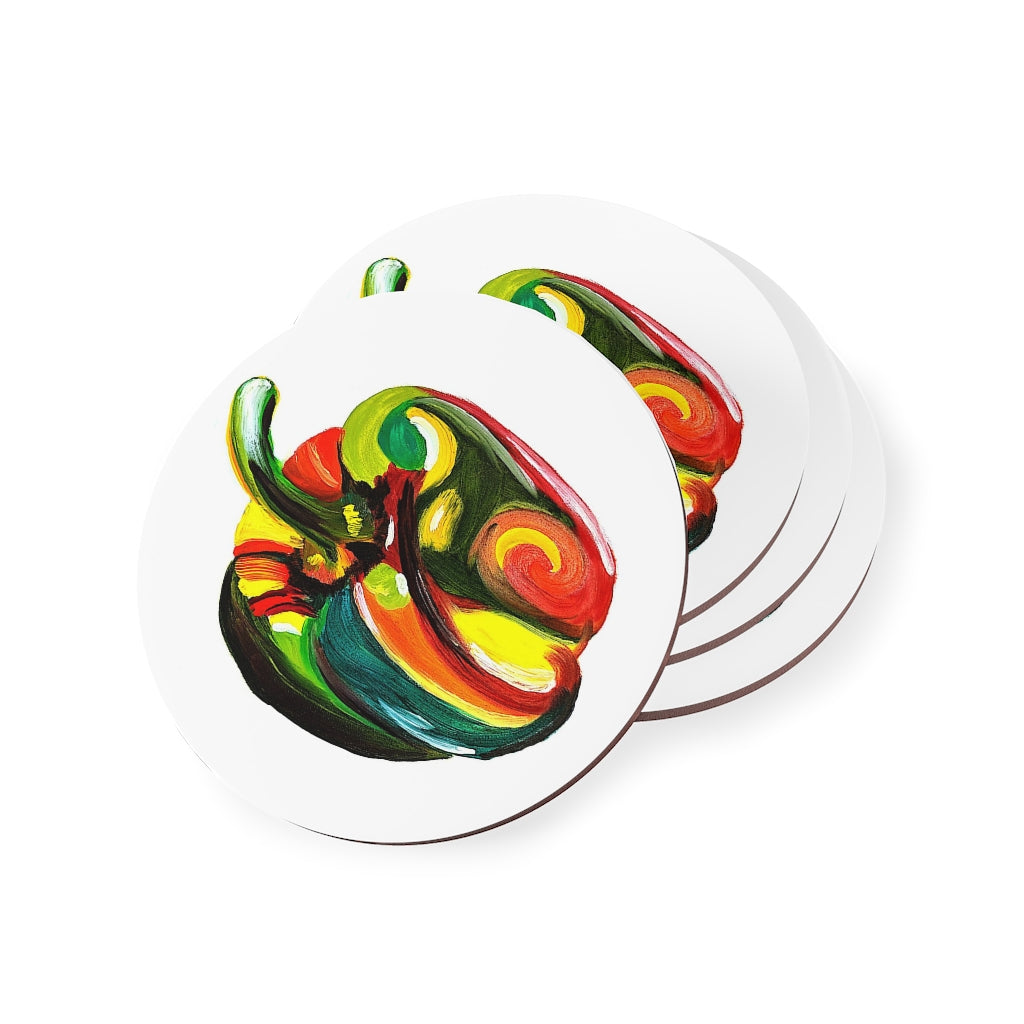 Pop Pepper Coasters