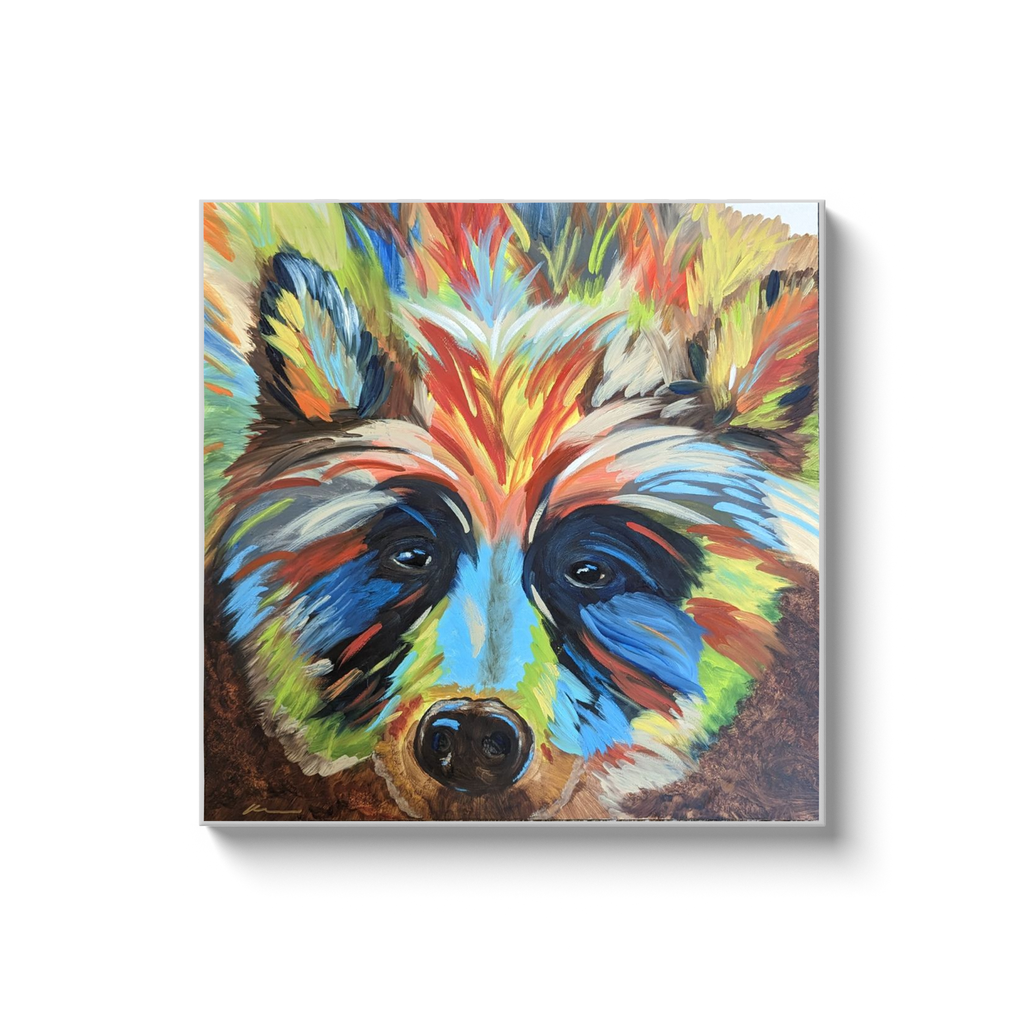 Pop Bear Canvas Wraps