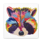 Pop Raccoon Canvas Gallery Wraps