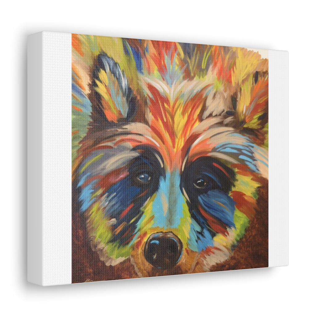 Pop Bear Canvas Gallery Wraps