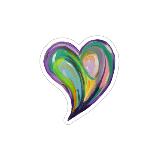 Purple Heart Die-Cut Stickers