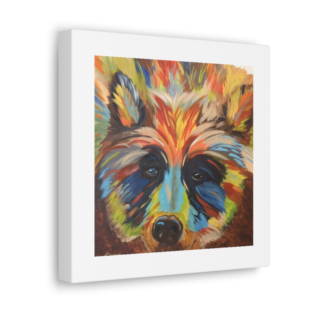 Pop Bear Canvas Gallery Wraps