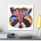 Pop Raccoon Canvas Gallery Wraps