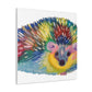 Pop Hedgehog Canvas Gallery Wraps